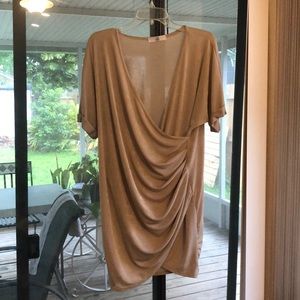 Gold/Sand Missguided dress